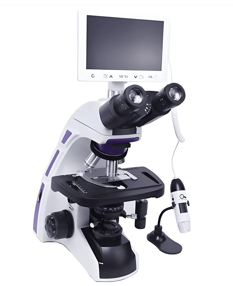High-magnification microscope